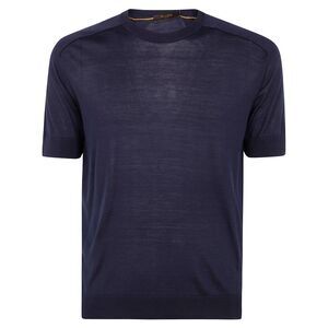 Moorer Men Norris Short Sleeves Sweater